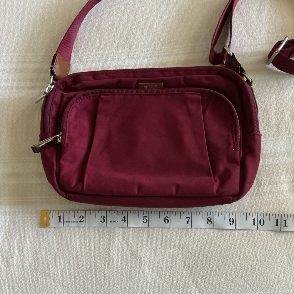 Tumi Women's Red Crossbody Bag - Picture 14 of 16